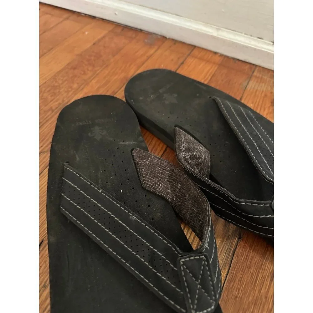 Vintage Stone Men’s size 6.5 Black sandals